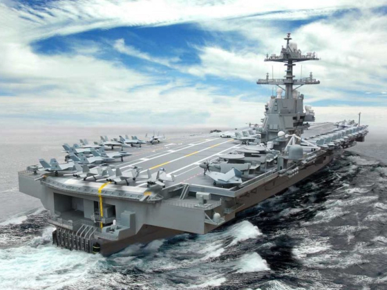 USS Gerald R. Ford - самый технологически совершенный военный корабль из когда-либо построенный